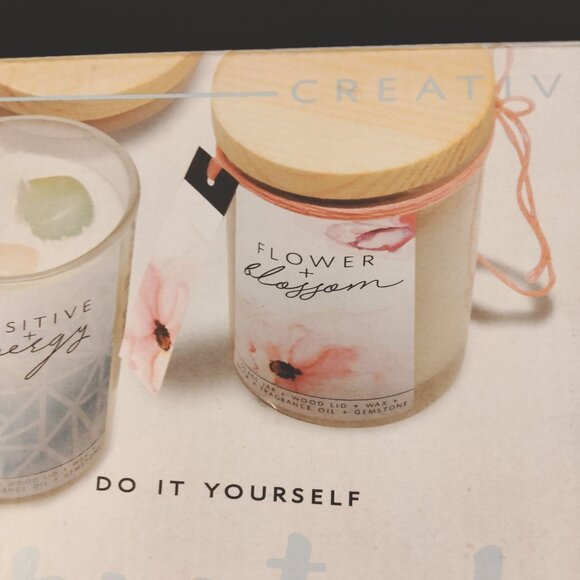 Create Your Own Crystal Candle Kit Fragrance Oils Soy Wax Chips - Picture 14 of 16